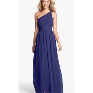 Donna Morgan-Rachel Bridesmaids dress Midnight